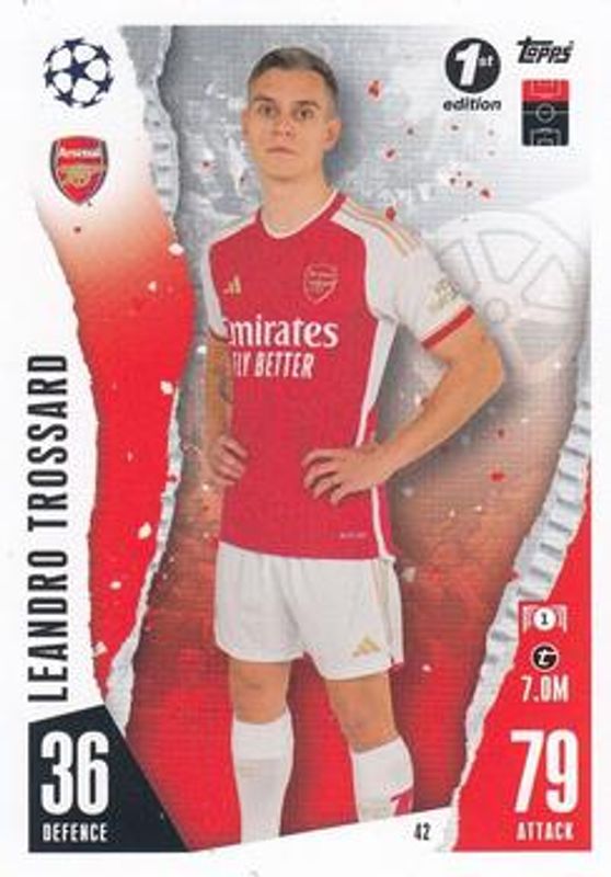 2023 Topps Match Attax UEFA Club Competitions #42 1st Edition