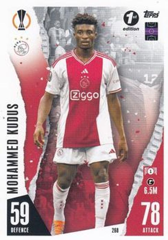 2023 Topps Match Attax UEFA Club Competitions #268 1st Edition