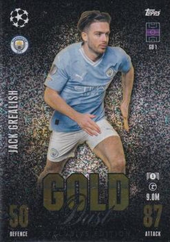 2023 Topps Match Attax UEFA Club Competitions #GD1 Gold Dust Exclusive Edition