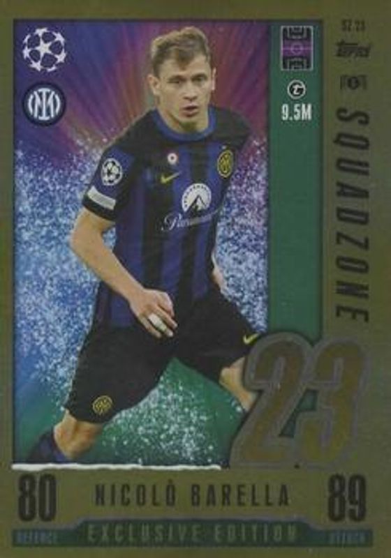 2023 Topps Match Attax UEFA Club Competitions #SZ-23 Squadzone Festive Edition
