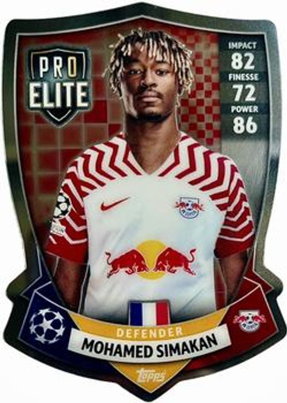 2023 Topps Match Attax UEFA Club Competitions #SH-14 Pro Elite Chrome Shield