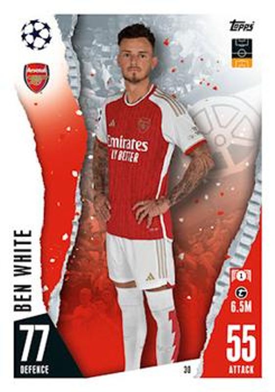 2023 Topps Match Attax UEFA Club Competitions #30 Base