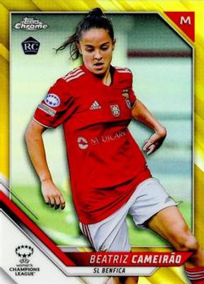 2021 Topps Chrome UEFA Women's Champions League #37 Gold /50