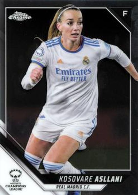 2021 Topps Chrome UEFA Women's Champions League #11 Base