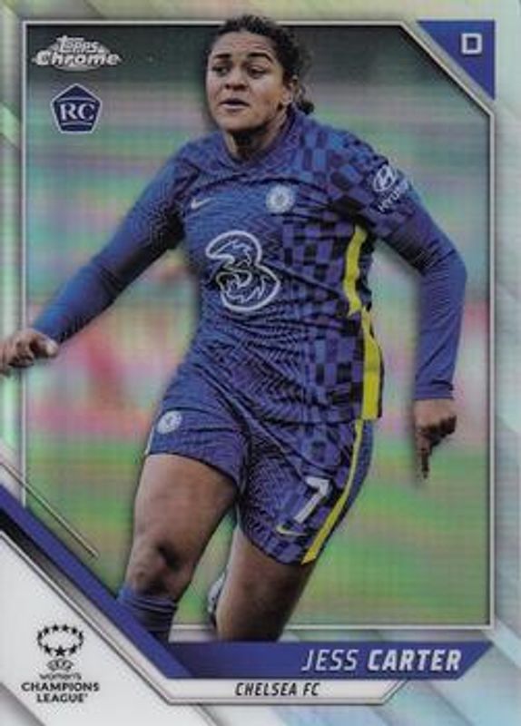 2021 Topps Chrome UEFA Women's Champions League #23 Refractor