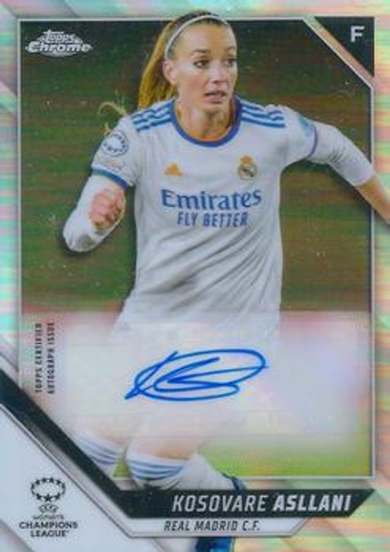 2021 Topps Chrome UEFA Women's Champions League #BA-KA Chrome Autographs