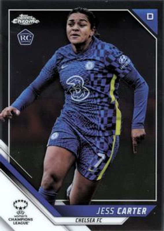 2021 Topps Chrome UEFA Women's Champions League #23 Base