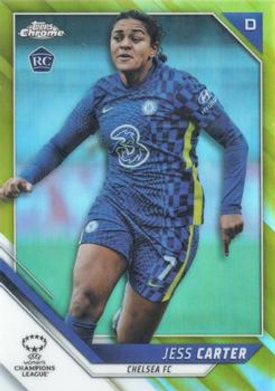 2021 Topps Chrome UEFA Women's Champions League #23 Gold /50
