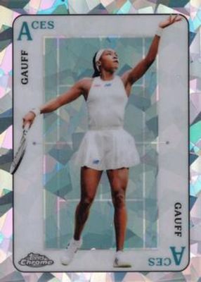 2021 Topps Chrome Sapphire Edition #ACE-5 Aces - White /99