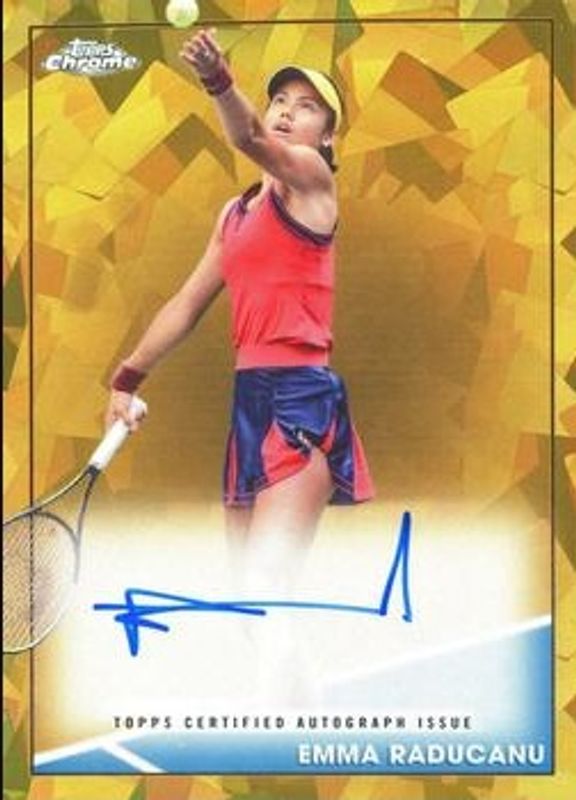 2021 Topps Chrome Sapphire Edition #101 Autographs - Gold /50