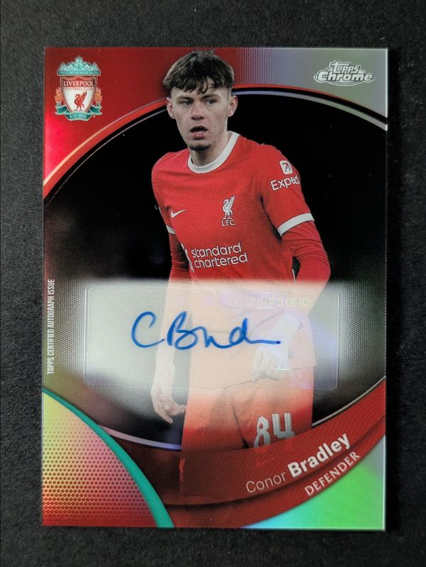 2023 Topps Chrome Liverpool FC #AU-CB Card Autographs