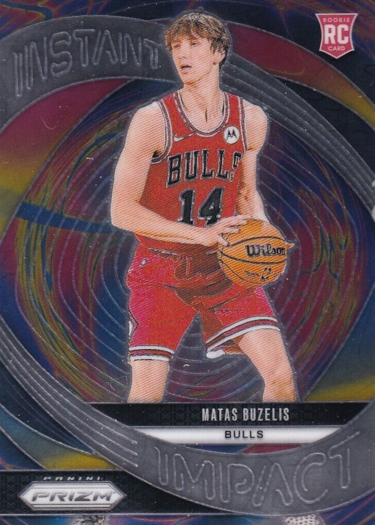 Matas Buzelis 2024 Prizm #14 Instant Impact Price Guide - Sports