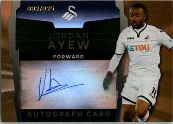 2018 Topps Platinum Premier League Autographs Orange /25