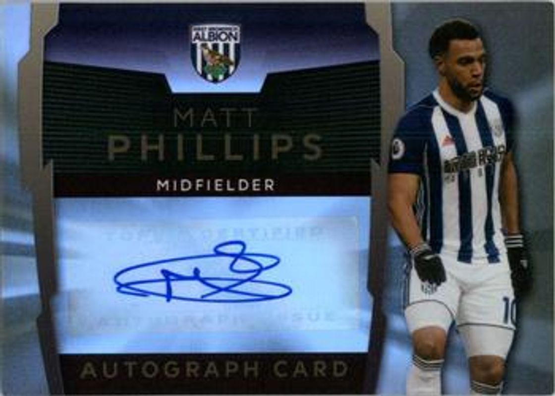 2018 Topps Platinum Premier League Autographs