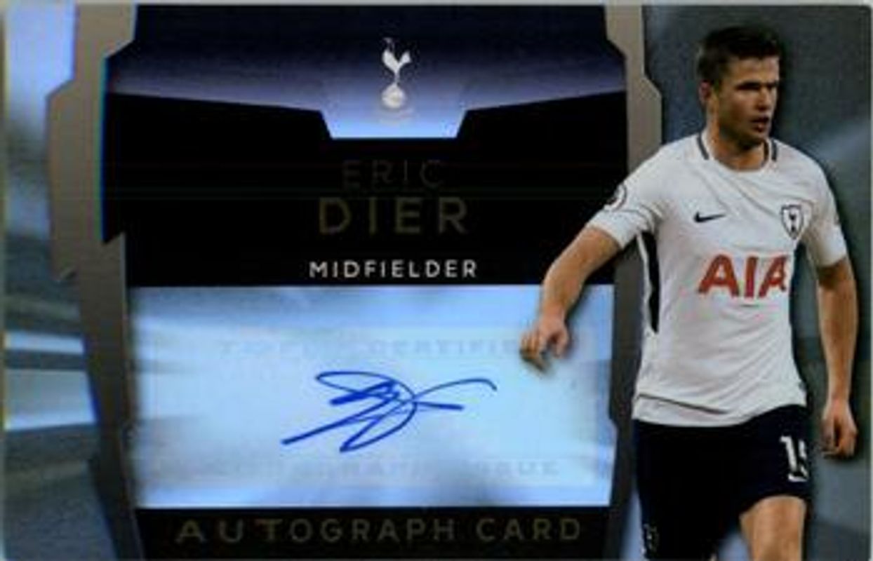 2018 Topps Platinum Premier League Autographs