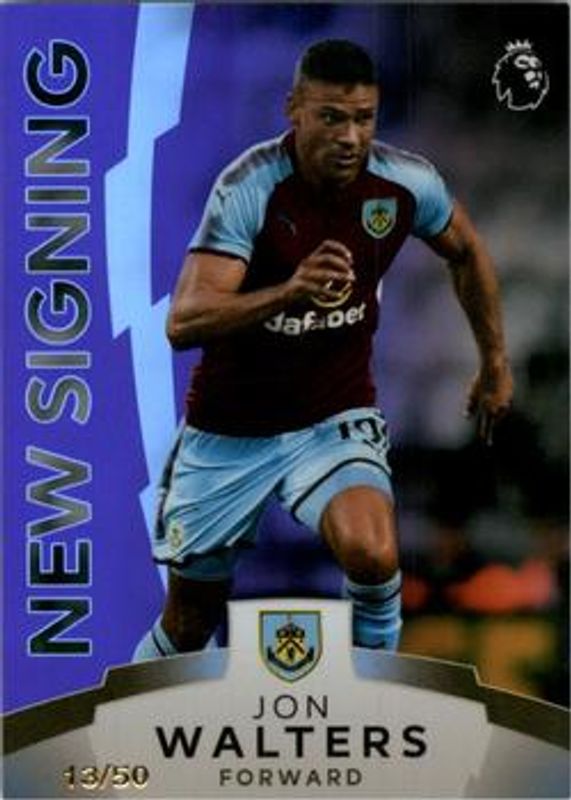 2018 Topps Platinum Premier League #144 Purple /50