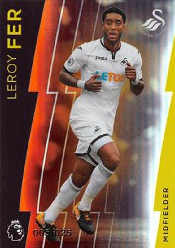 2018 Topps Platinum Premier League #78 Orange /25