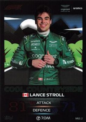 2023 Topps Turbo Attax Formula 1 #MEG-2 Mega Tin Exclusives