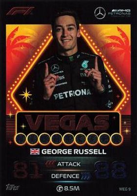 2023 Topps Turbo Attax Formula 1 #MEG-9 Mega Tin Exclusives