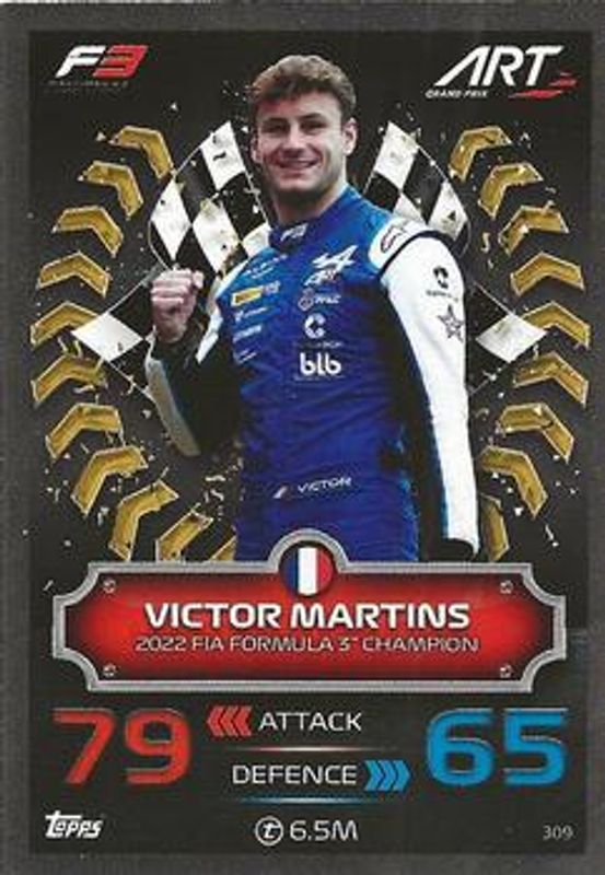 2023 Topps Turbo Attax Formula 1 #309 Base