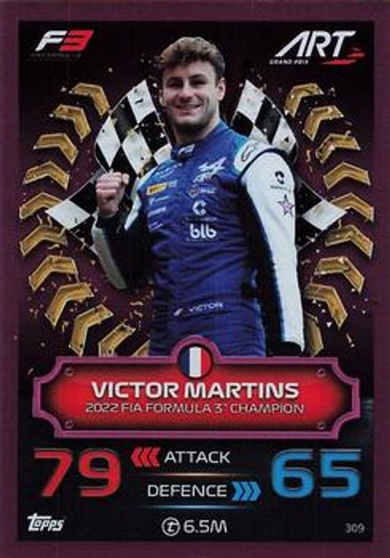 2023 Topps Turbo Attax Formula 1 #309 Pink /10