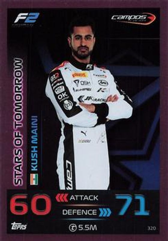 2023 Topps Turbo Attax Formula 1 #320 Pink /10
