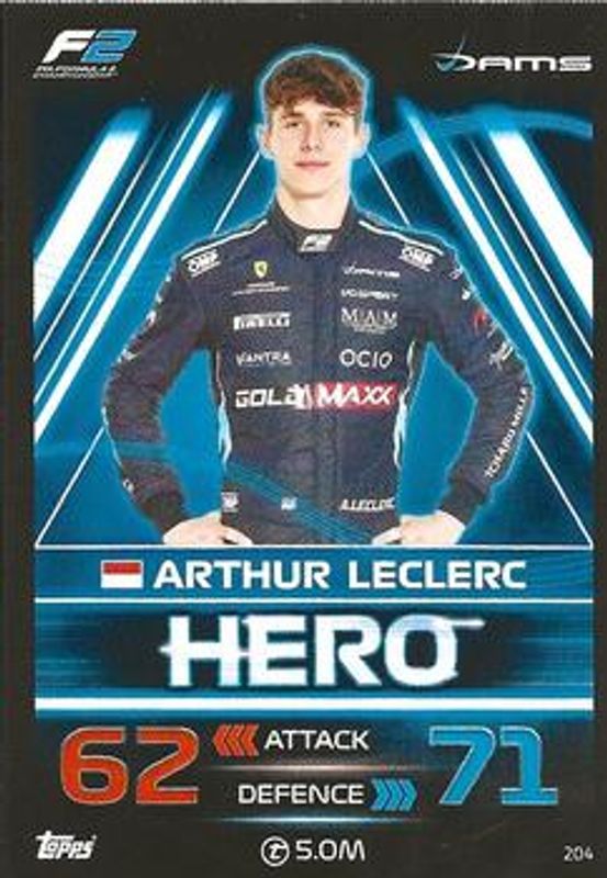 2023 Topps Turbo Attax Formula 1 #204 Base