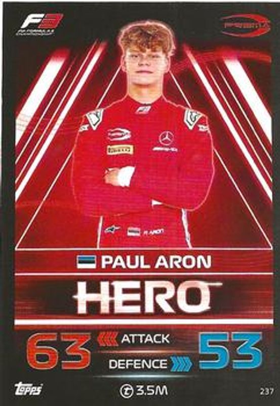 2023 Topps Turbo Attax Formula 1 #237 Base
