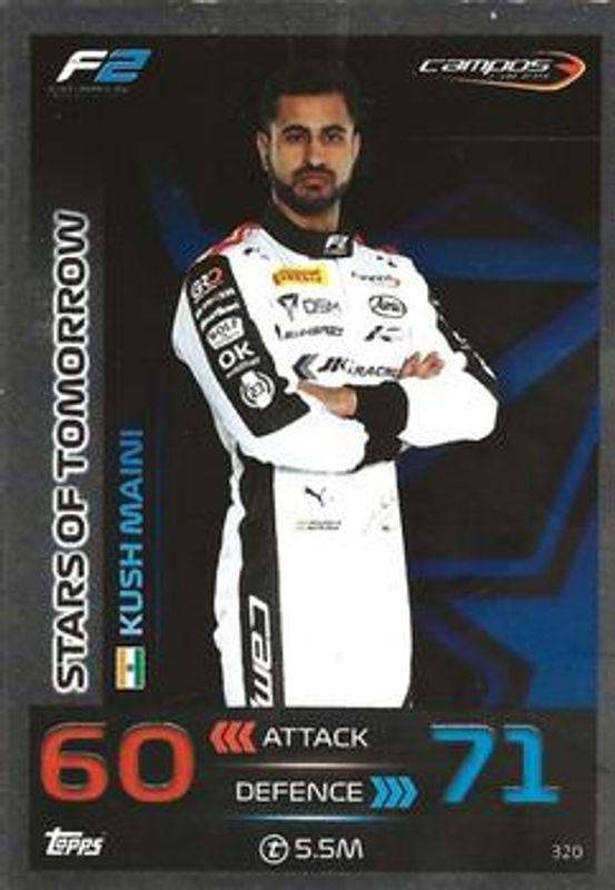 2023 Topps Turbo Attax Formula 1 #320 Base