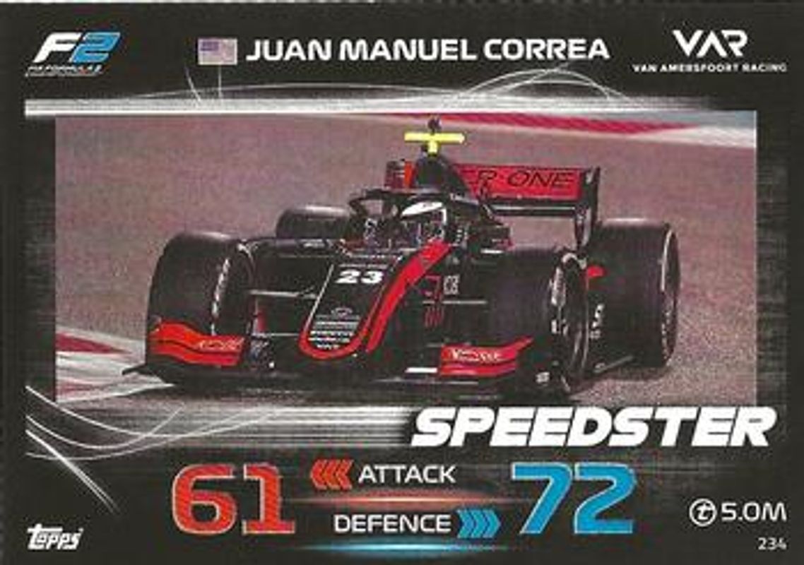 2023 Topps Turbo Attax Formula 1 #234 Base