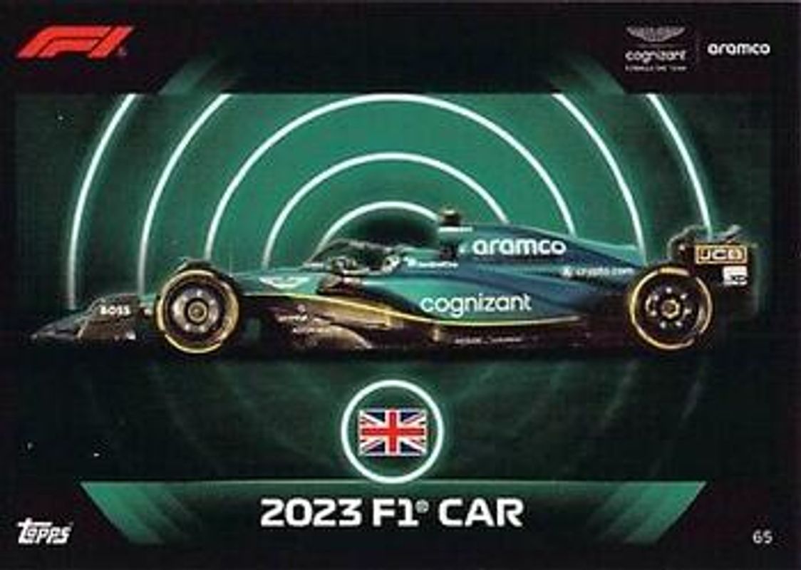 2023 Topps Turbo Attax Formula 1 #65 Base