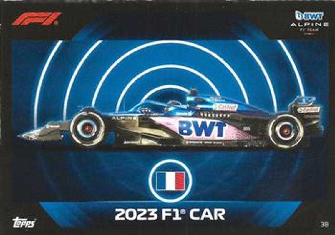 2023 Topps Turbo Attax Formula 1 #38 Base