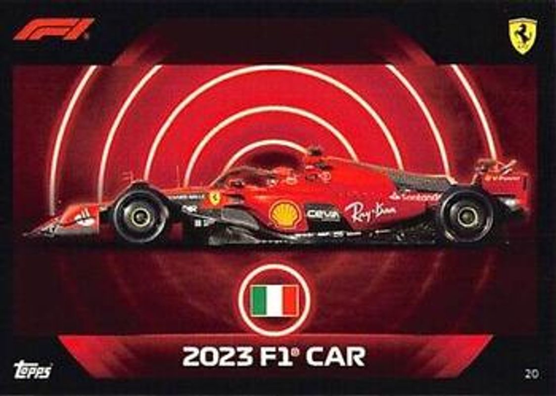 2023 Topps Turbo Attax Formula 1 #20 Base