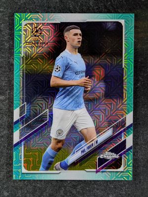 2020 Topps UEFA Champions League Japan Edition #34 Aqua /199