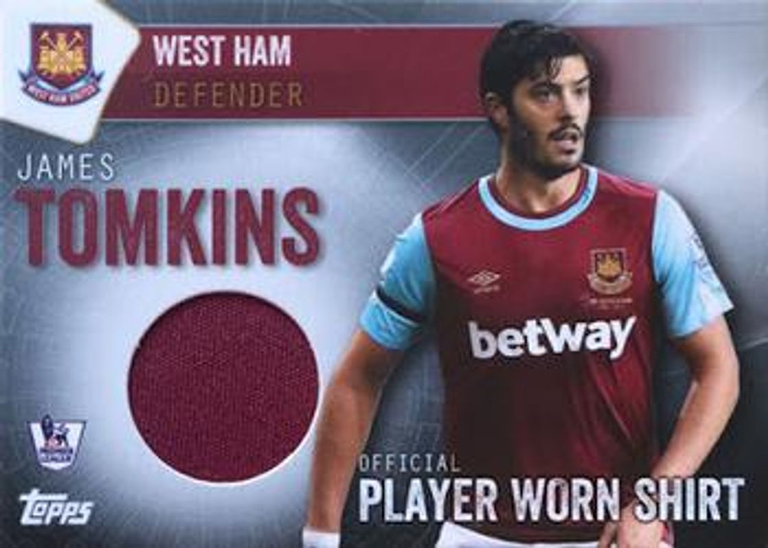 2015 Topps Premier Club Player Match Worn Shirts