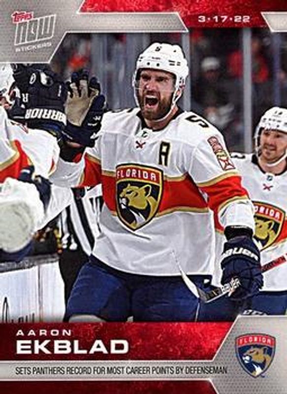 2021 Topps NOW NHL Stickers #345 Base