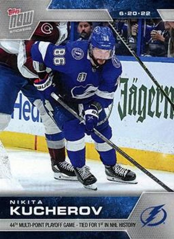 2021 Topps NOW NHL Stickers #530 Base