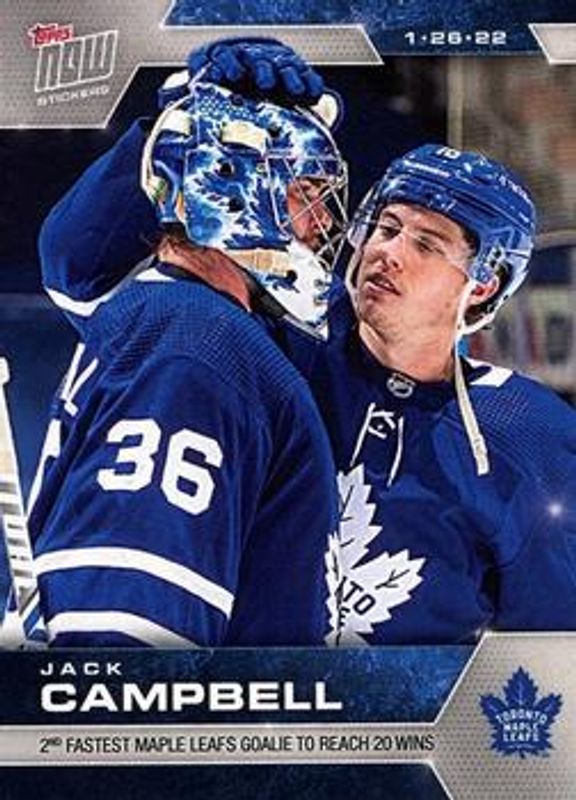 2021 Topps NOW NHL Stickers #252 Base
