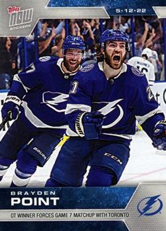 2021 Topps NOW NHL Stickers #468 Base