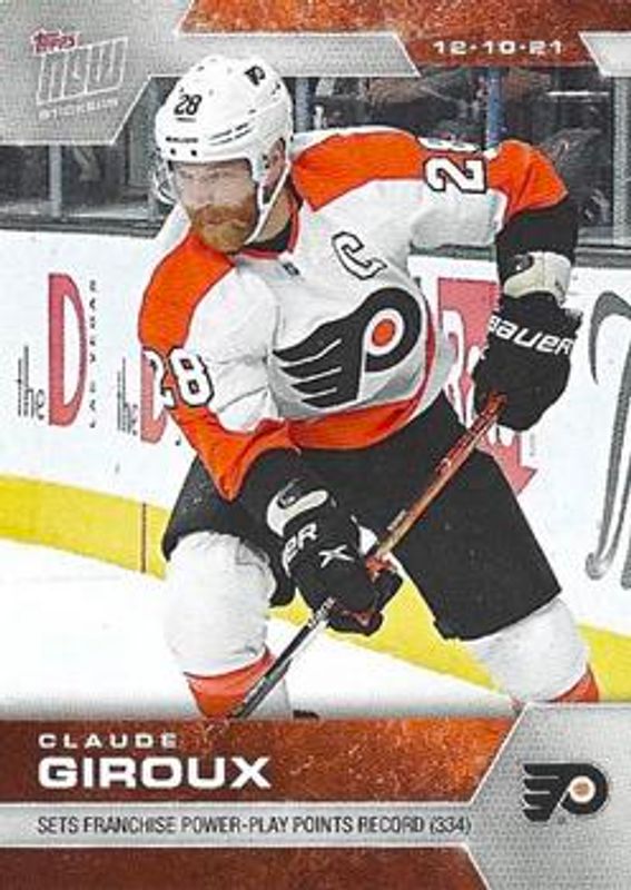 2021 Topps NOW NHL Stickers #157 Base