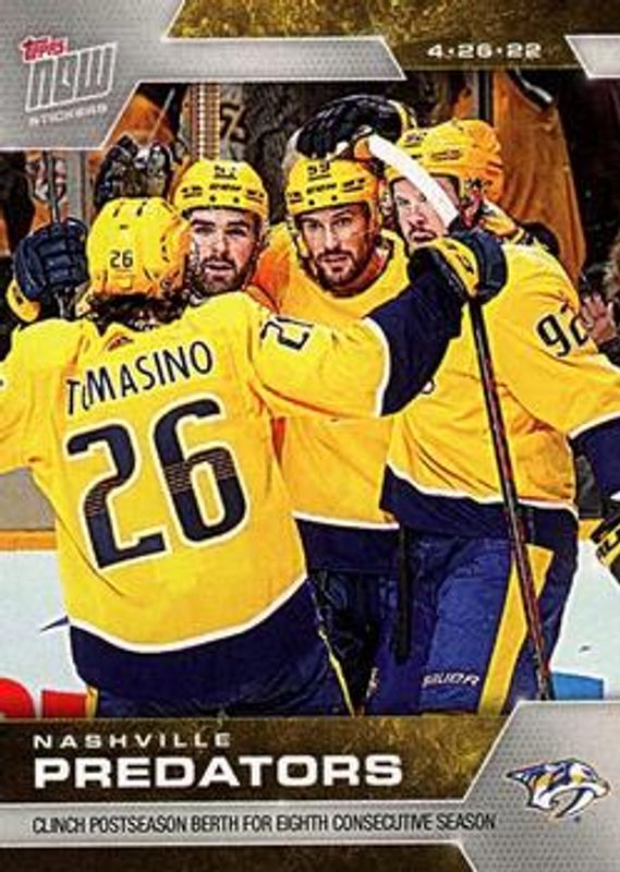 2021 Topps NOW NHL Stickers #433 Base
