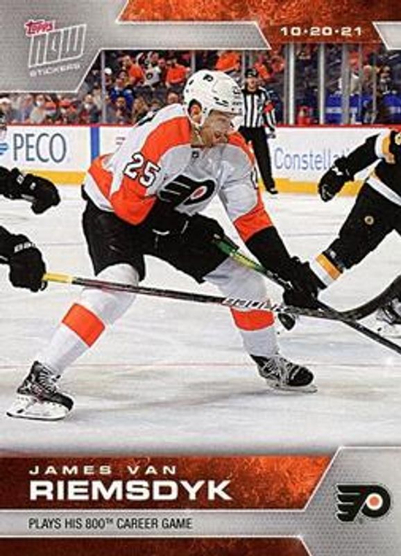 2021 Topps NOW NHL Stickers #32 Base