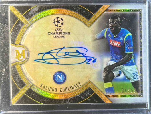 2018 Topps Museum Collection UEFA Champions League #AA-KK Archival Autographs Gold /50