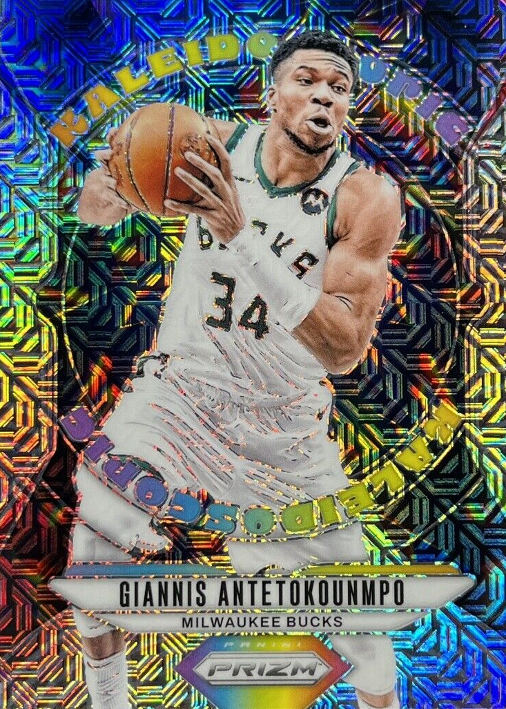 ヤニスアテトクンポ　プリズム Giannis Antetokounmpo 2024 Prizm #11 Kaleidoscopic - Mojo