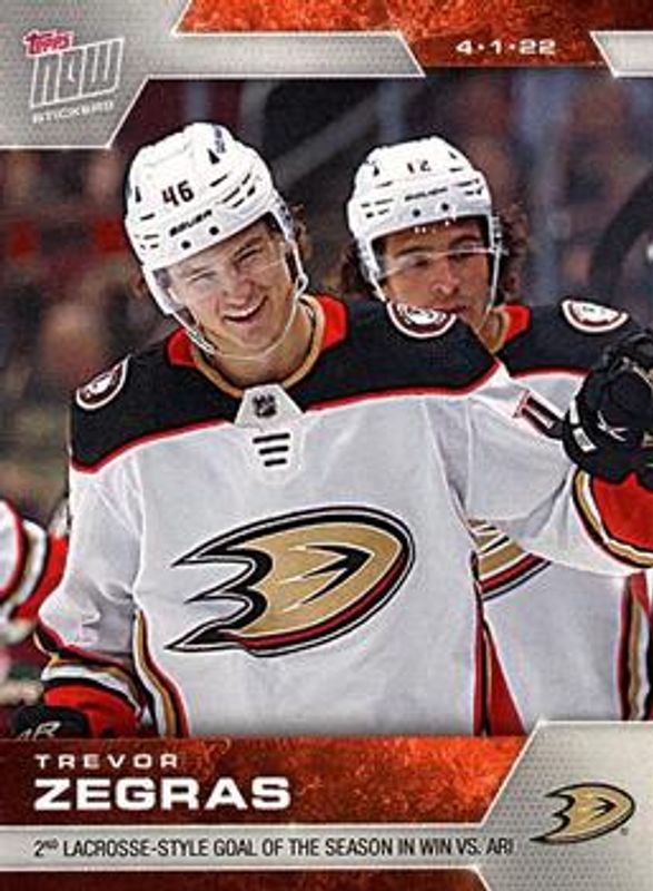 2021 Topps NOW NHL Stickers #371 Base
