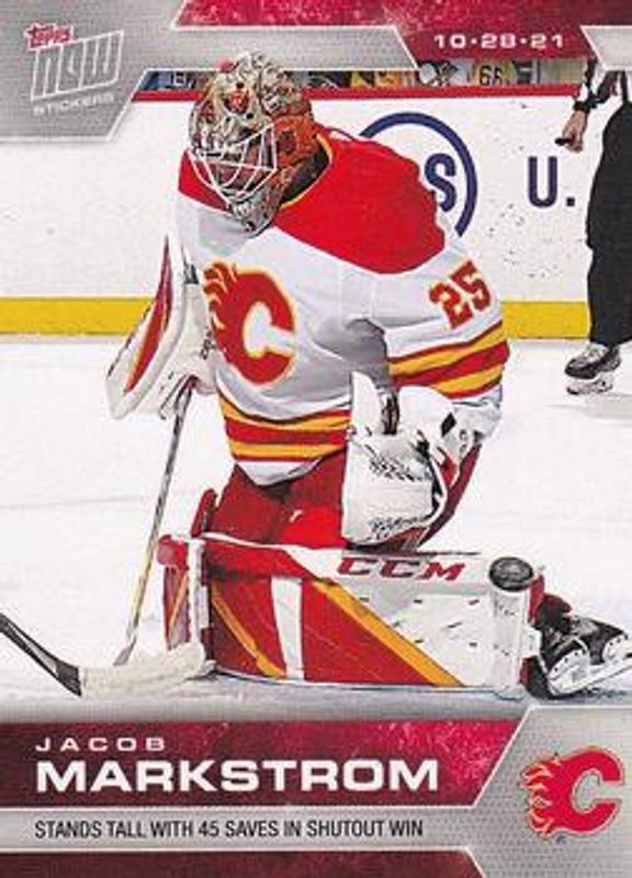 2021 Topps NOW NHL Stickers #56 Base
