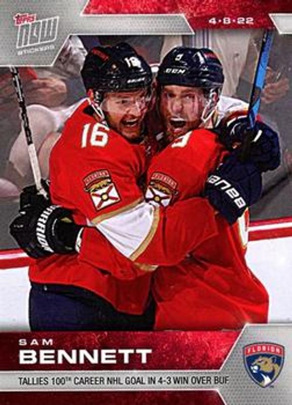 2021 Topps NOW NHL Stickers #383 Base