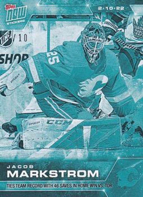 2021 Topps NOW NHL Stickers #288 Ice /10