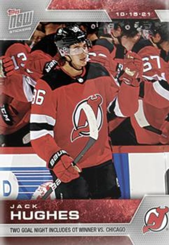 2021 Topps NOW NHL Stickers #13 Base