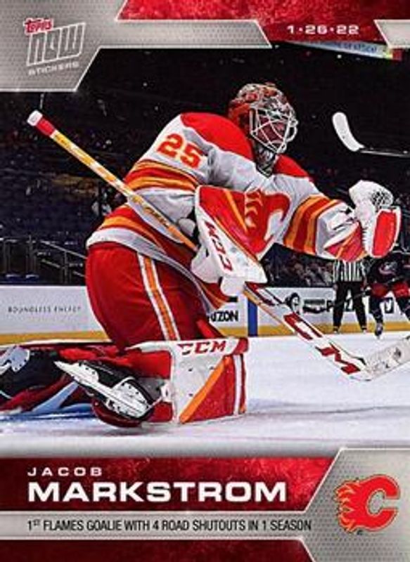 2021 Topps NOW NHL Stickers #250 Base